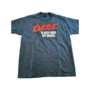 Vintage DARE to keep kids off drugs Single Stitch T-Shirt 80s 90s USA XL